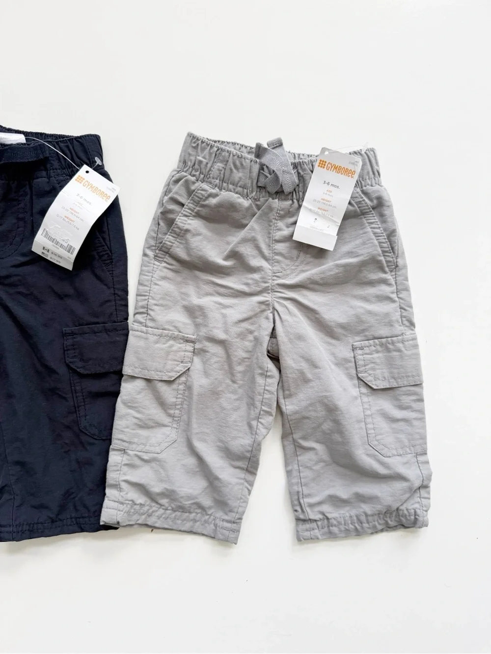 NWT Gymboree Lined Cargo Pants Bundle 3-6M